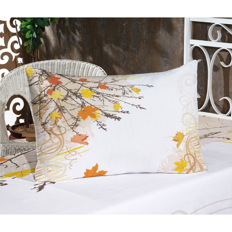 Ensemble de drap-housse et coussin décoratif Ambesonne, Ensemble de draps pour très grand lit californien
