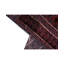Tapis rouge / bleu noué à la main de haute qualité