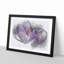 Purple Crocus Flower Sketch - Picture Frame Graphic Art Print-56875355-56875358