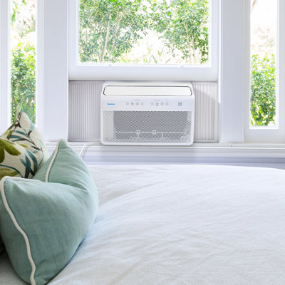 Climatiseur de fenêtre Keystone 8 000 BTU avec chauffage d'appoint et télécommande