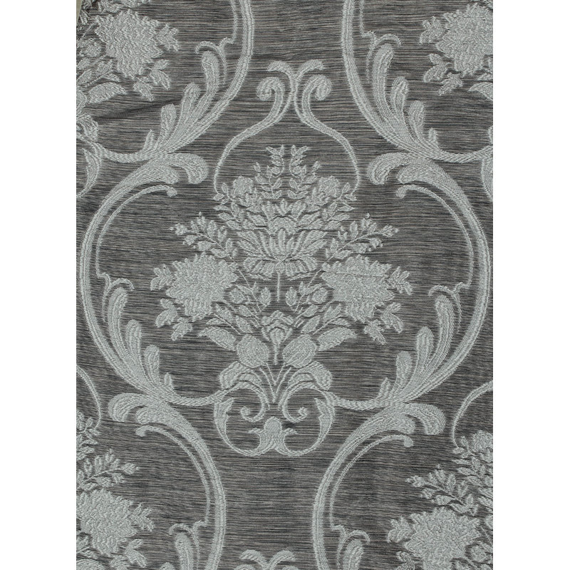 Room Darkening Single Curtain Panel, Gray