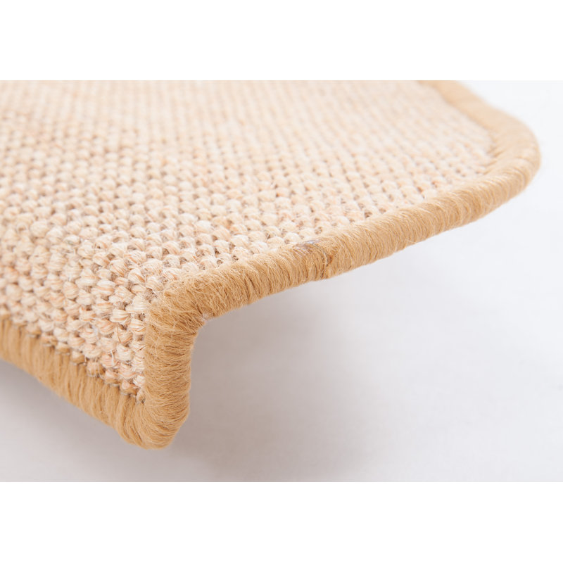 Tapis d'escalier naturel Analyn, 13 pièces incluses