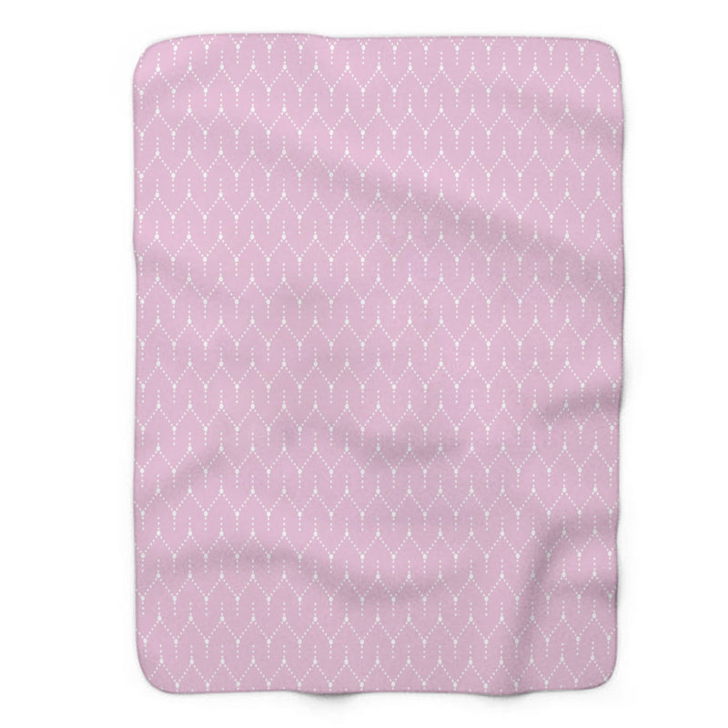Doux pastel - couverture Sherpa de qualité supérieure 1 pièce, Lit simple