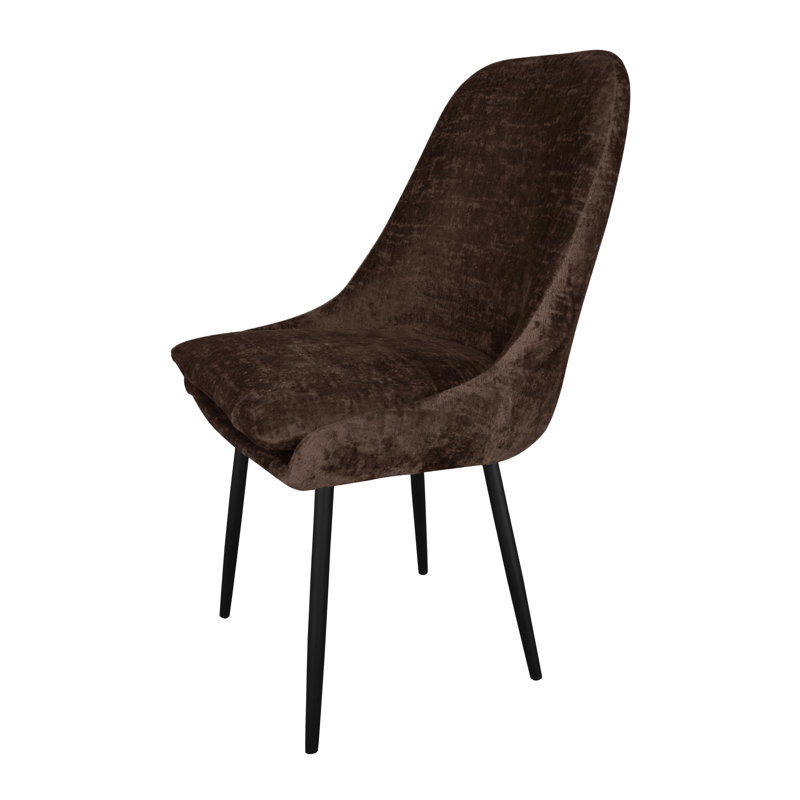 Misty 48cm H Upholstered Side Chair, Brown