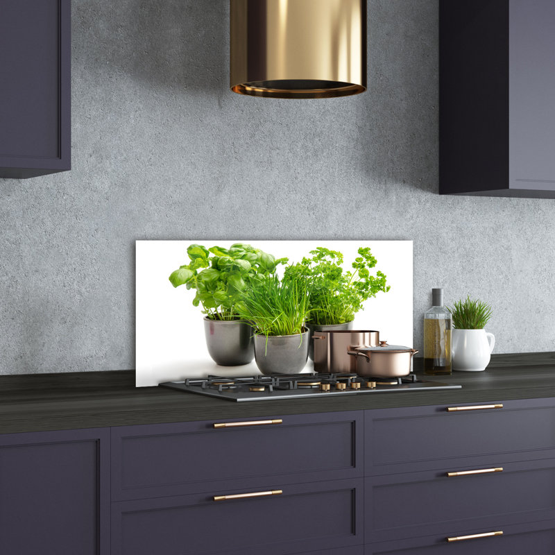 50cm W x 100cm L Glass Peel and Stick Panel