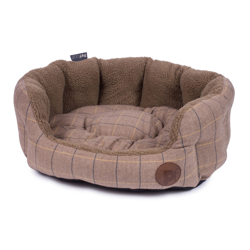 Adona Pet Bed, Extra Large (71cm W x 76cm D), Tan