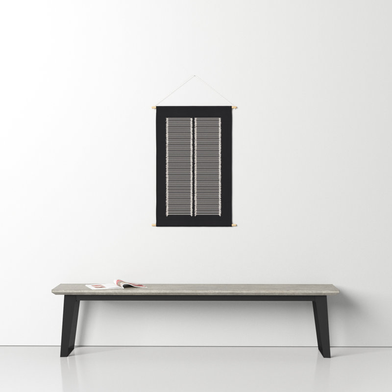Cotton Hand Woven Abstract Wall Hanging 