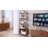 Nataysha 4-Tier Bookcase with Sliding Door -835574158