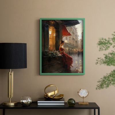 Reproduction encadrée WOMEN Series CDLX III - bois massif
