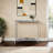 36" Teaira Marble Console Table