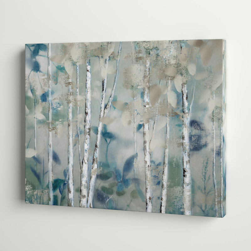 " Zen Forest I ", Wrapped Canvas, No Frame, 30" H x 40" W
