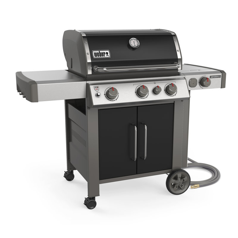 Weber Genesis II E-335, 3 Burner, Natural Gas, Black