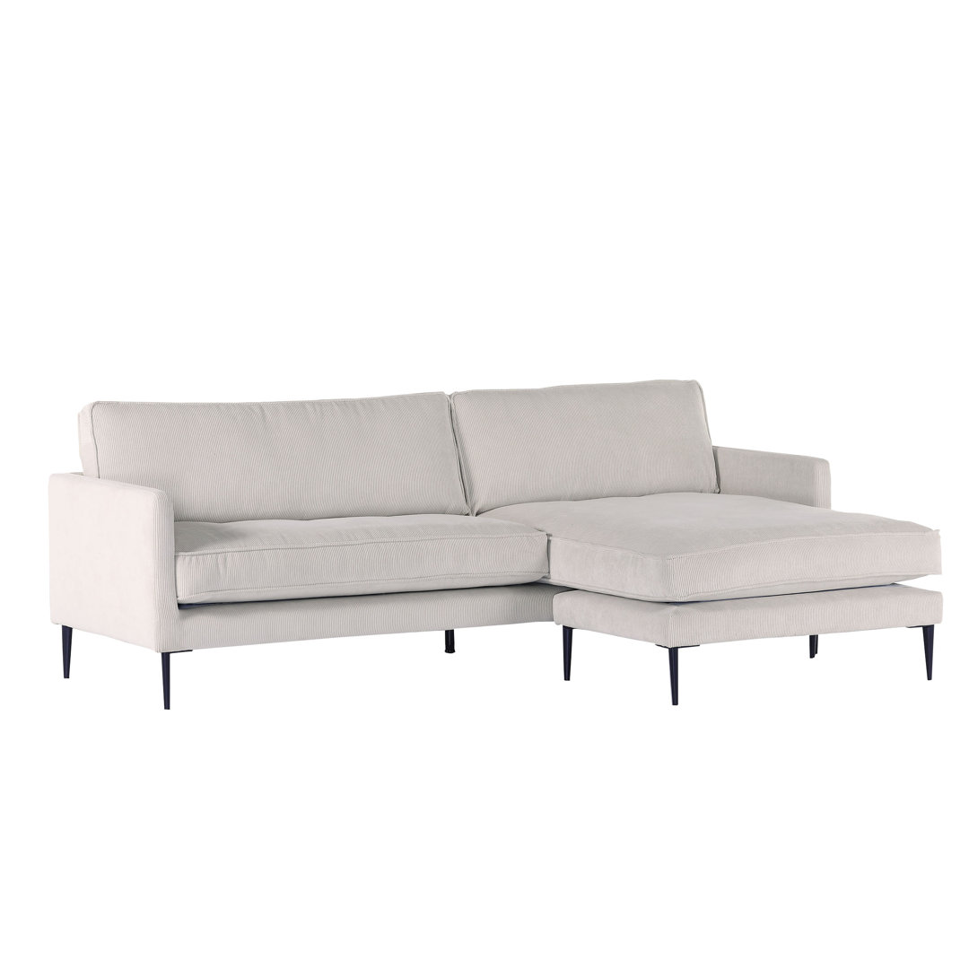 Ecksofa Emeliana aus Cord