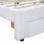 Lit plateforme tapissier avec rangement Spoten-822844338