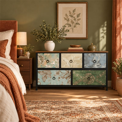 5 Drawer Storage Drawer