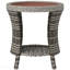 Table d'appoint, table basse d'extérieur en osier-2041117396