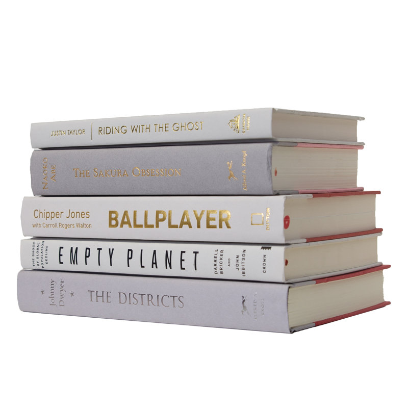 Modern Marble Book Stack, S/5
