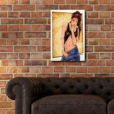  «Shadowless» par TM Borenstein, art mural en verre acrylique, 24 po x 36 po