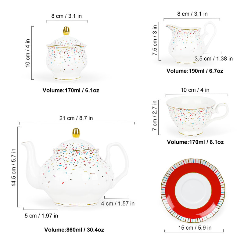 Astoria Grand 1ml Teapot Set