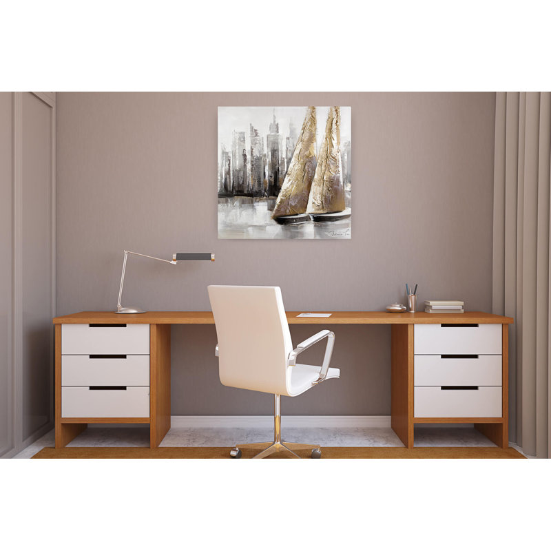 Around the World with You - No Frame Square Painting on Canvas