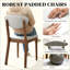 Stable Dining Table Set,Compact Kitchen Table And Chairs,Modern Style 5-Piece Dining Table Set