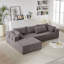 Ensemble de canapé modulaire rembourré Modern Chenille-117842198