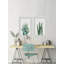 " Cactus Bloom V Diptych " by Marmont Hill 2 - Pieces-29546891