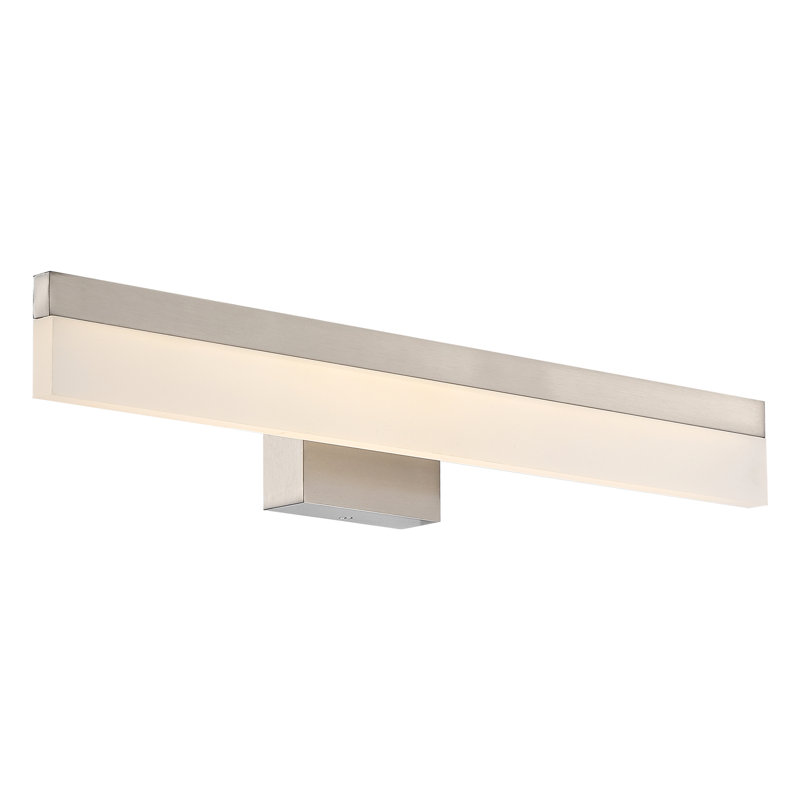 Edvard 24" Light Dimmable Linear LED Vanity Light 1350 lumen, Brushed Nickel