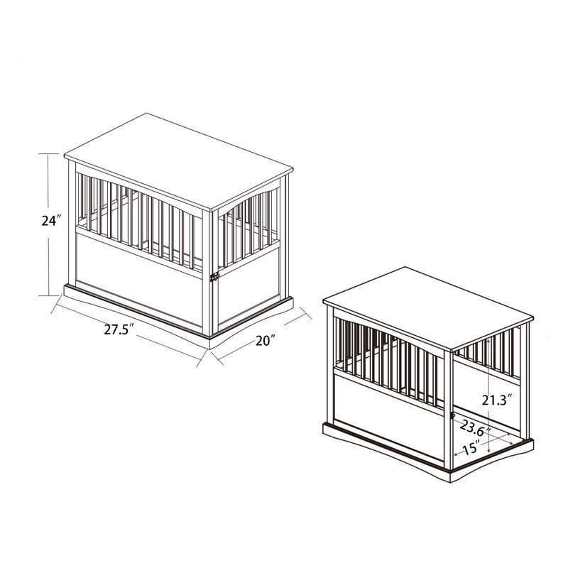 Caisse pour animaux Gallaway