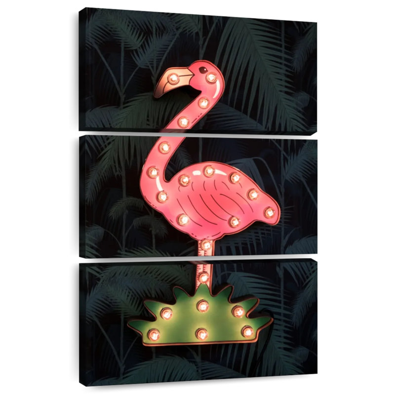 Panneau de signalisation Kerner Flamingo, H 32 po x l 20 po