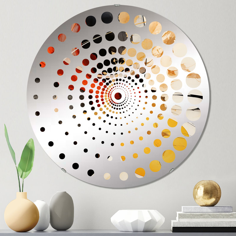 Miroir mural Piperton, 23,6 po x 23,6 po