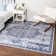 Matsumura Oriental Gray/Blue Area Rug