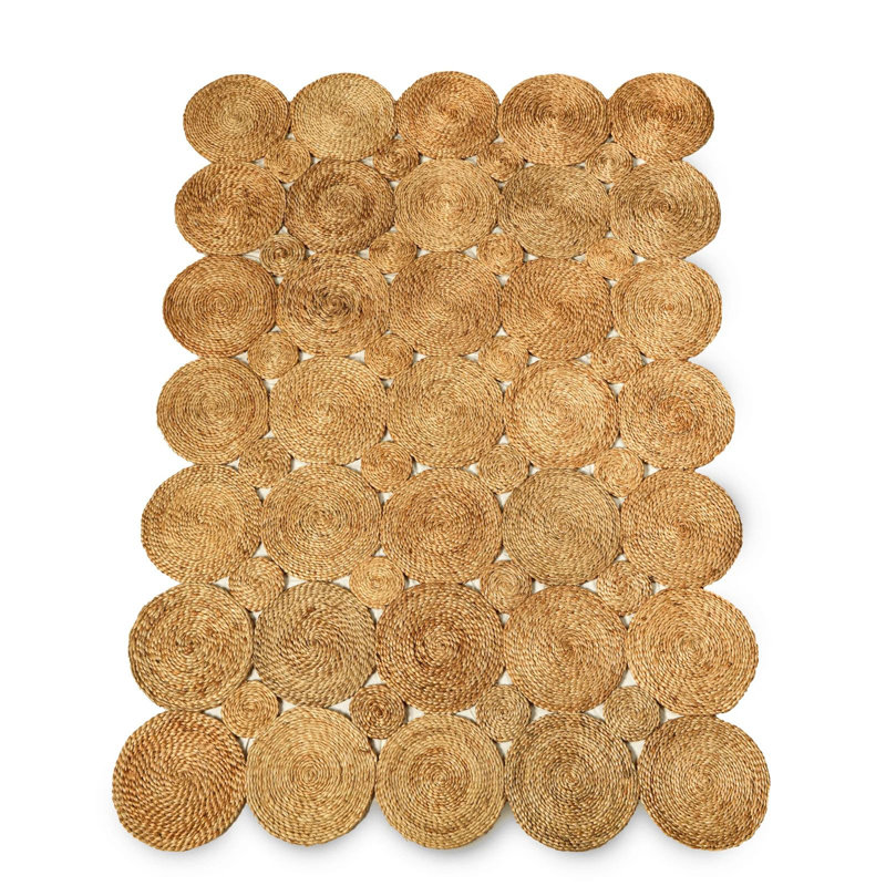 Tapis en jute tissé à la main