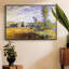 Vetheuil par Monet, reproduction d'art sur toile-92482343-92482347