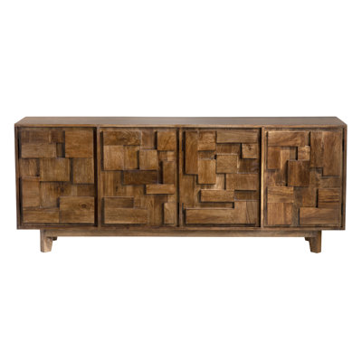 Crédence média 4 portes_Sideboard