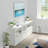 Bayze Bookcase with Removable Drawers, White-1057953800