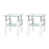 Transparent/blanc