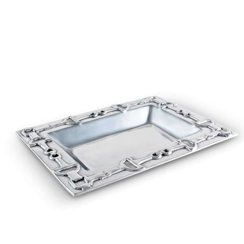Equestrian Metal Decorative Tray