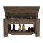 Table de rangement, une tablette de table extensible, quatre pieds, tablette inférieure-84377352