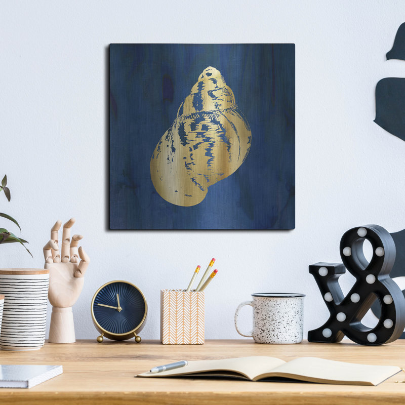 «Indigo Sea Treasure VI» par Carol Robinson, H 12 po x l 12 po
