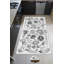 Tapis de qualité supérieure imprimé en 3D, 100% polyester, 650 g / m² | Pois antidérapants en PVC, hauteur des poils: 0,3 po | Lavable à la machine, durable et facile à nettoyer | Idéal pour le salon, la chambre à coucher et la décoration intér-81207583