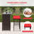3 Pieces Patio Furniture Outdoor Rattan Wicker Rattan Table And Chairs Furniture Set With 2 Storage Shelves For Home Backyard-676187876