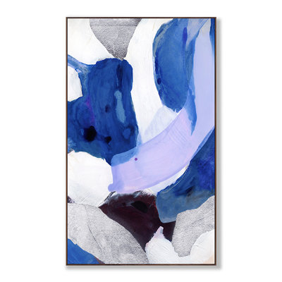 Madeline Triptych Panel 2 par Zoe Bios Creative - peinture encadrée