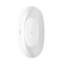 Baignoire de trempage autoportante en acrylique 63 po. X 32 po. Juno-52450789