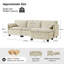 Esteban Modern 4 Seater Sofa with Elephant Ear-Shaped Armrests-1546784518