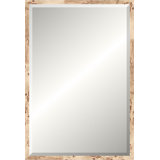 Blonde Burl Mirror