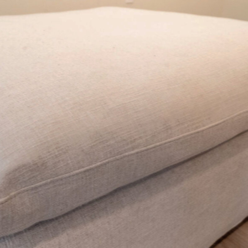 Canapé modulaire, canapé d'angle rembourré avec coussins moelleux,, Tissu beige