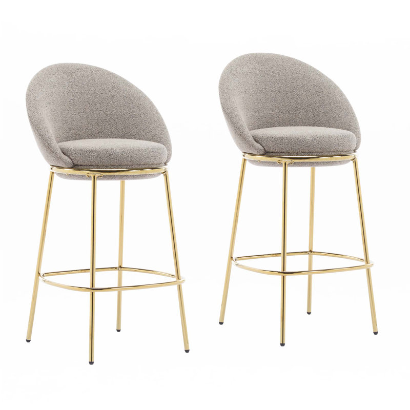 Tabouret de bar Celano, Beige