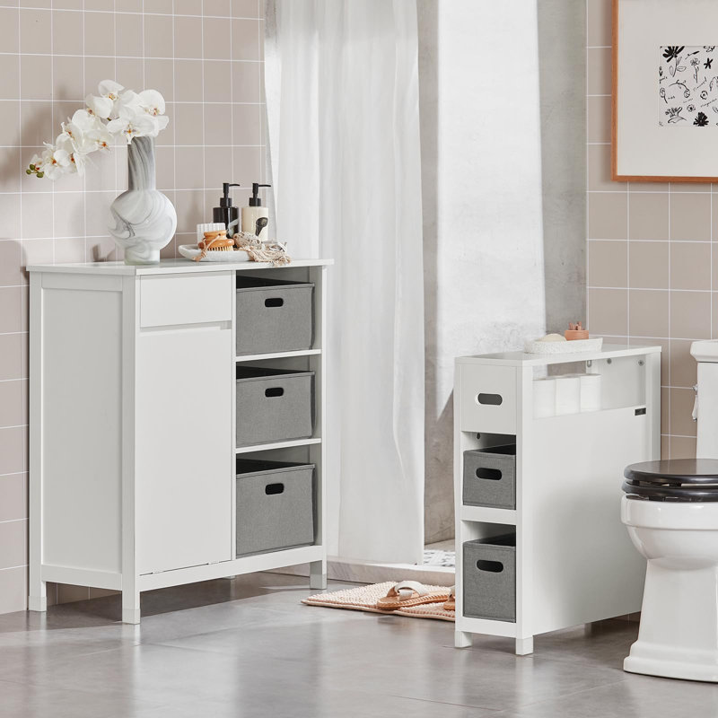 Wood Cabinet Laundry Hamper
