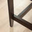 Bureau en L, finition brune